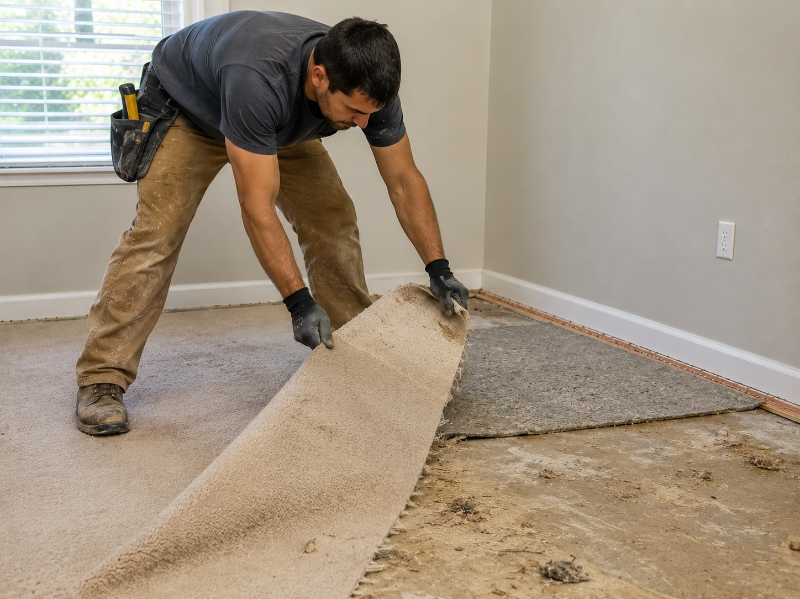 Subfloor preparation for flooring installation in Plant City, FL | Stellar Floor Covering