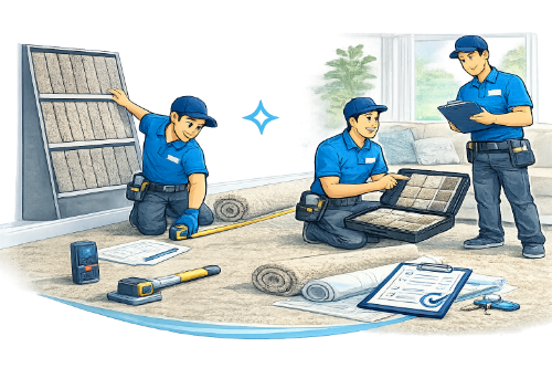 Measure and Prepare | Stellar Floor Covering Measure and Prepare | Stellar Floor Covering