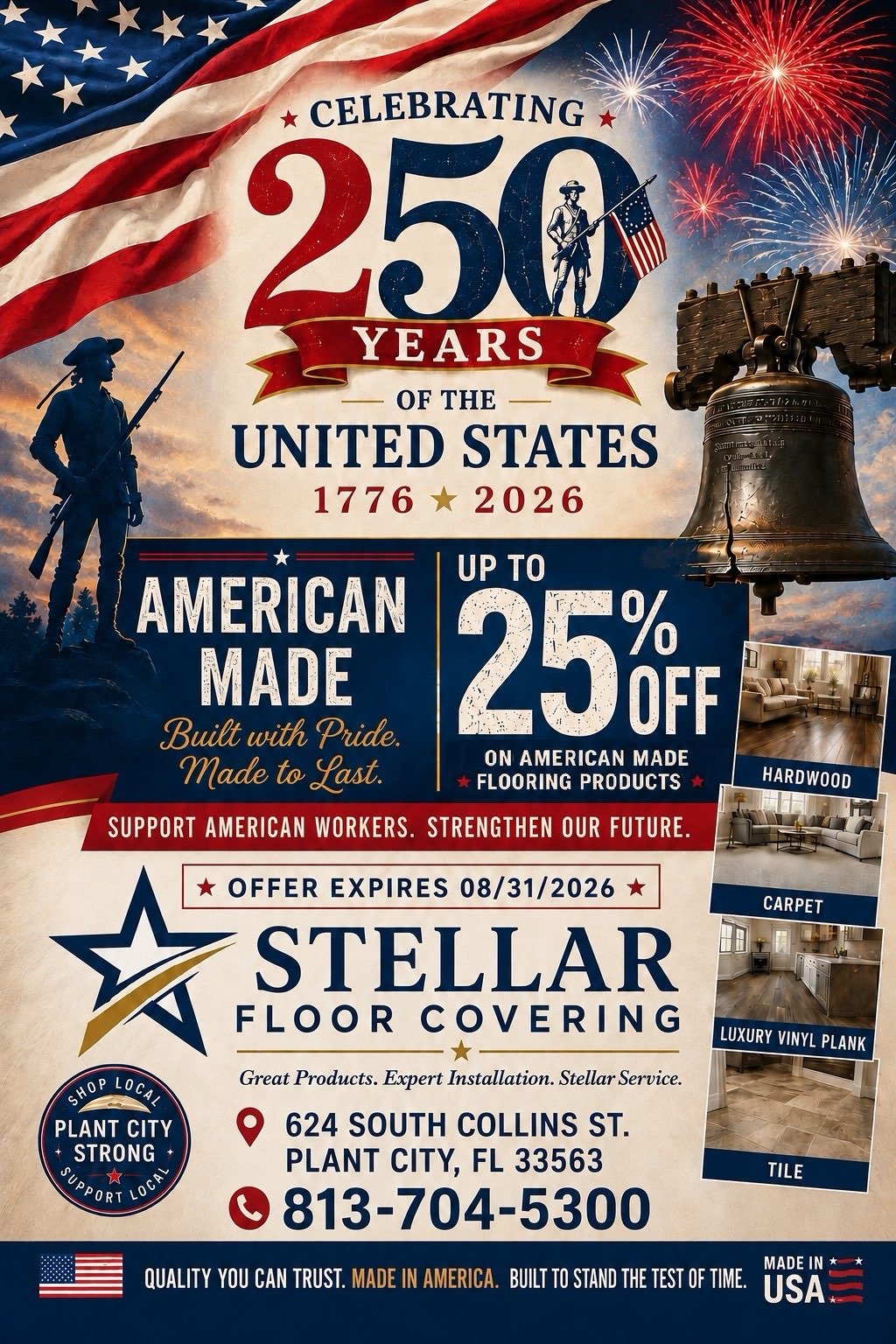 Discover Beautiful Flooring Options for Your Home or Business in Plant City, FL | Stellar Floor Covering