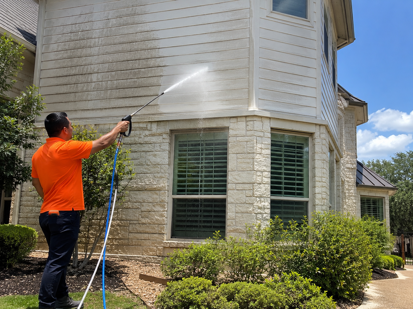 Siding Soft Washing Services in Austin, TX and Surrounding Areas
