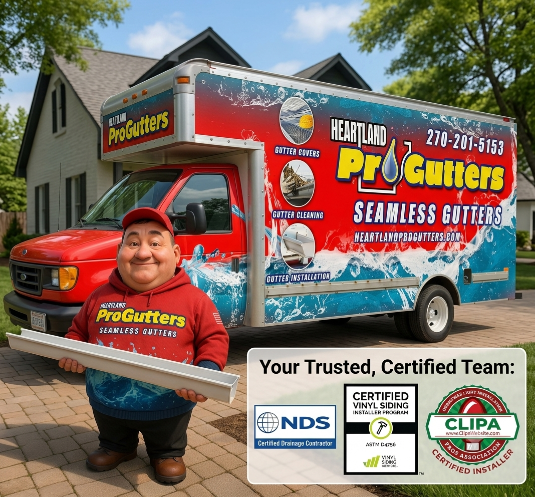Heartland ProGutters services Reidland, KY Heartland ProGutters services Reidland, KY