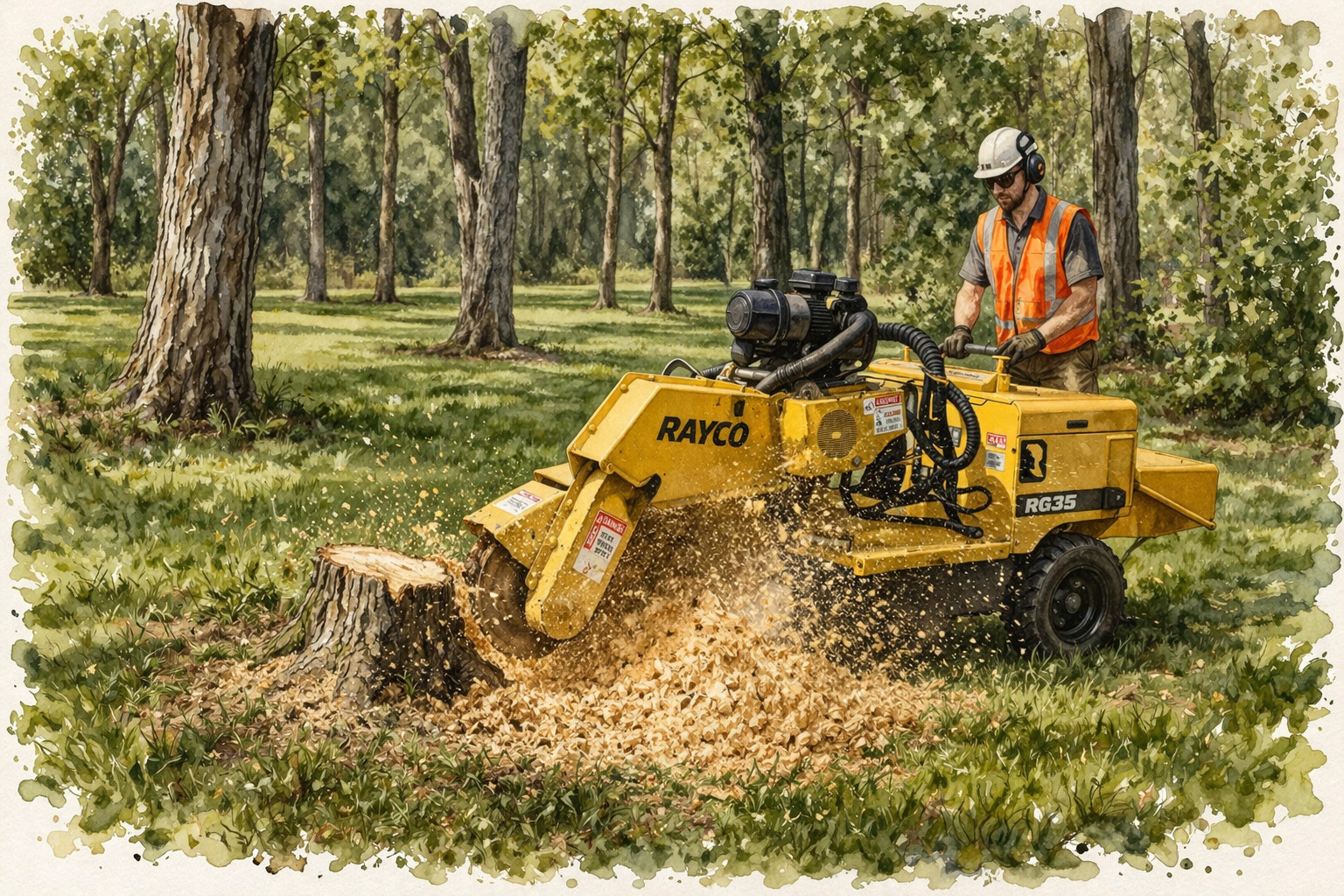 Benefits of stump grinding in Franklin, TN