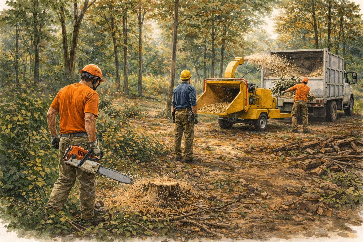 Benefits of land clearing in Franklin, TN
