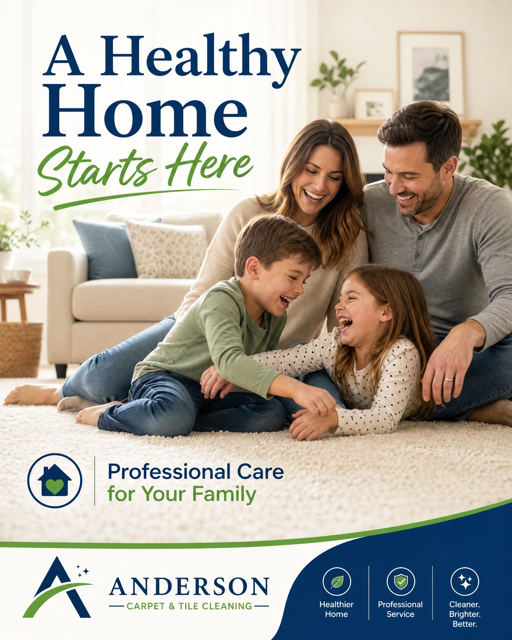 Professional carpet, tile, and upholstery cleaning for Seattle homes using eco-friendly, family-safe products and expert care