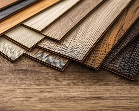 a close up of a wood floor