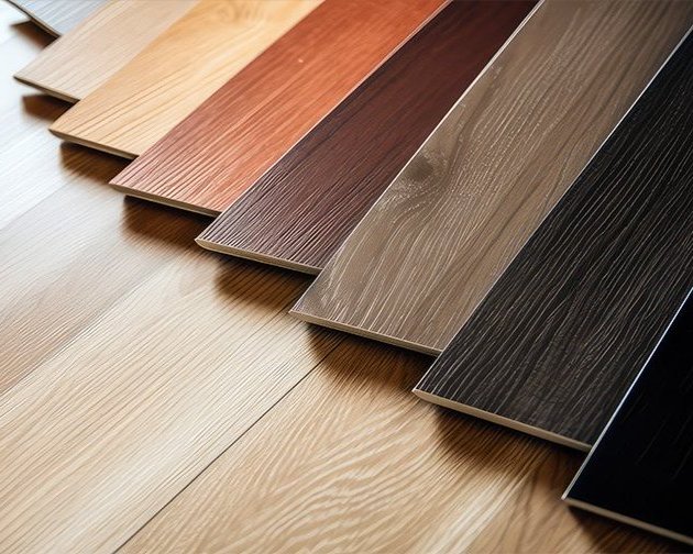 Luxury vinyl flooring installed in a Maricopa County, Arizona home by Benchmark Interiors