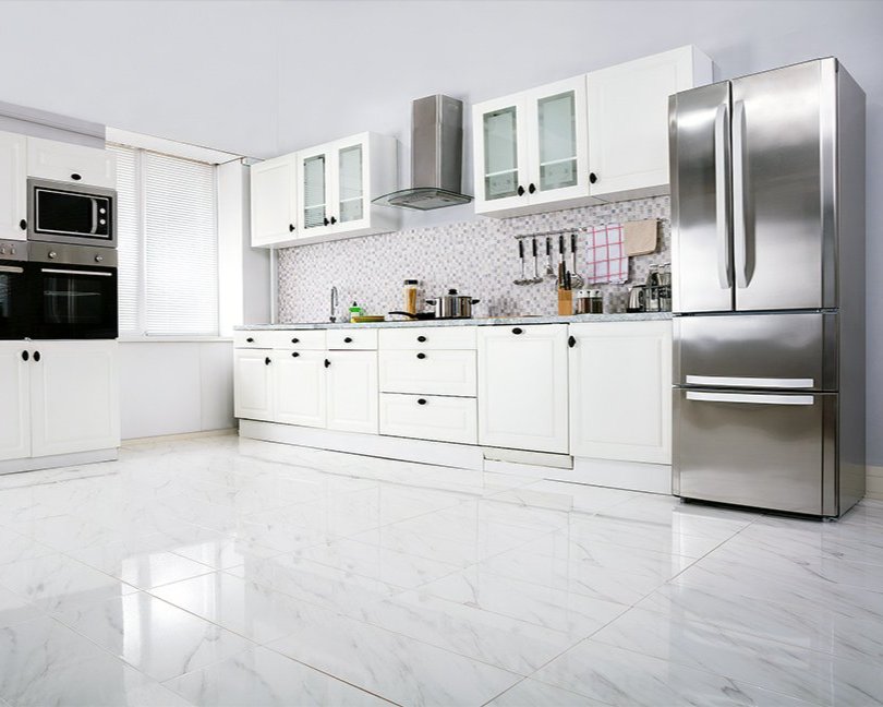 Professional tile floor installation and floor prep in Maricopa County AZ | Benchmark Interiors