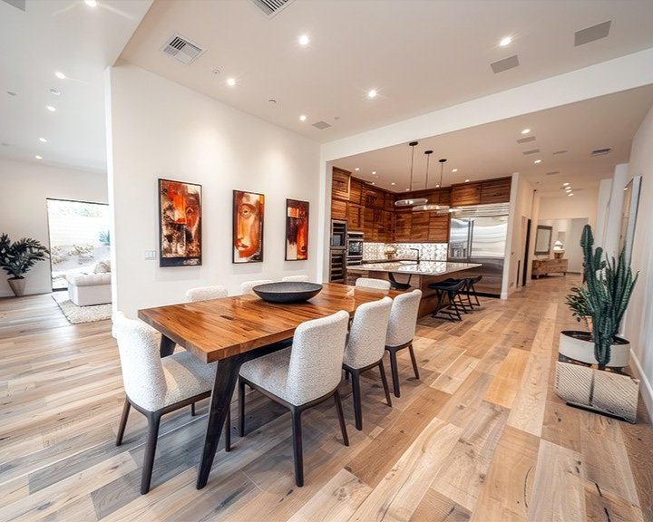 Traditional hardwood flooring installed in a Gilbert AZ home by Benchmark Interiors Traditional hardwood flooring installed in a Gilbert AZ home by Benchmark Interiors