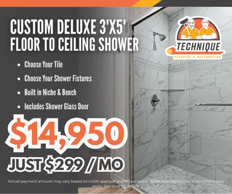Custom shower packages in Killeen, TX Custom shower packages in Killeen, TX