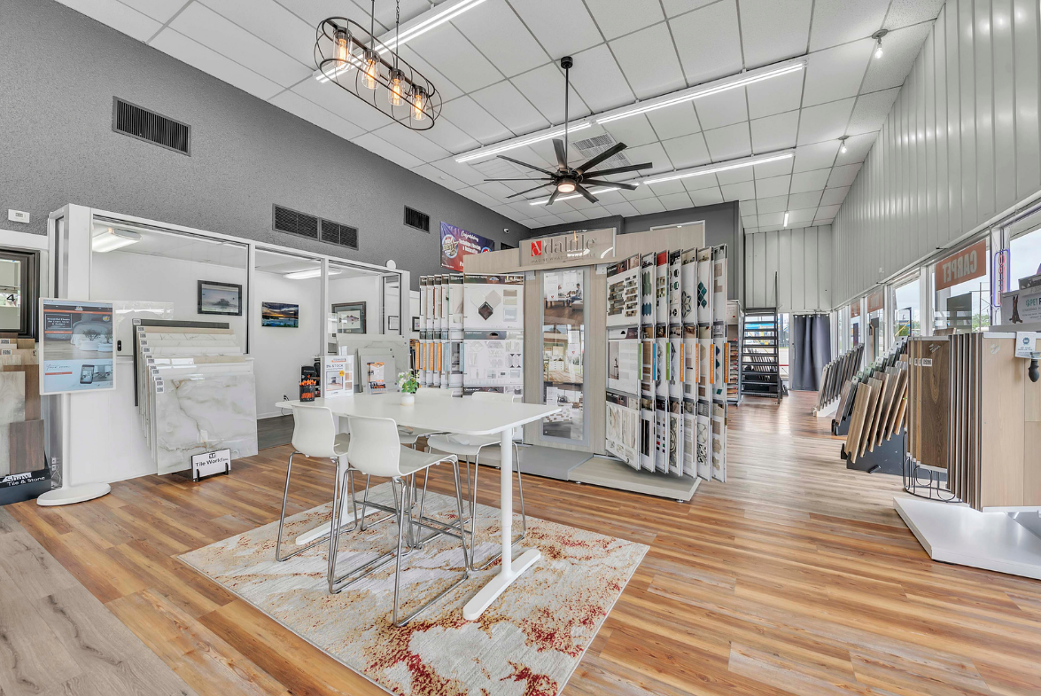 Flooring showroom near Bartlett, TX Flooring showroom near Bartlett, TX
