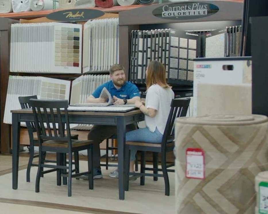 Shopping for flooring from Tom’s Carpet & Flooring in Chattanooga, TN