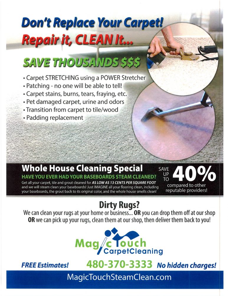Carpet Cleaning and Repair Services From Magic Touch Carpet Cleaning Carpet Cleaning and Repair Services From Magic Touch Carpet Cleaning